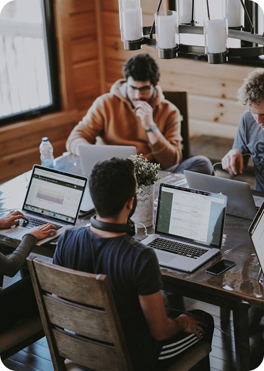 Team working together